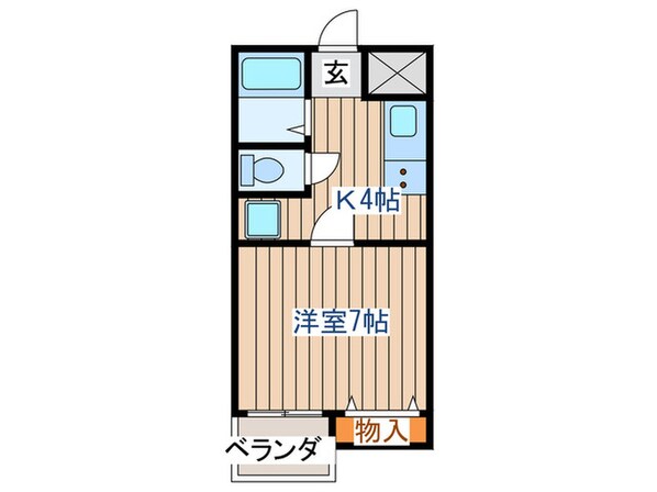 インペリアル長命の物件間取画像